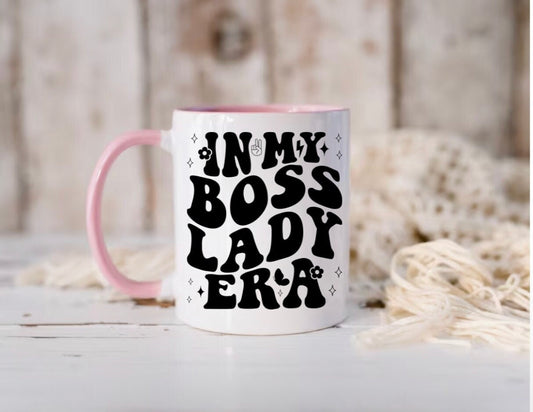 In my boss lady era coloured mug