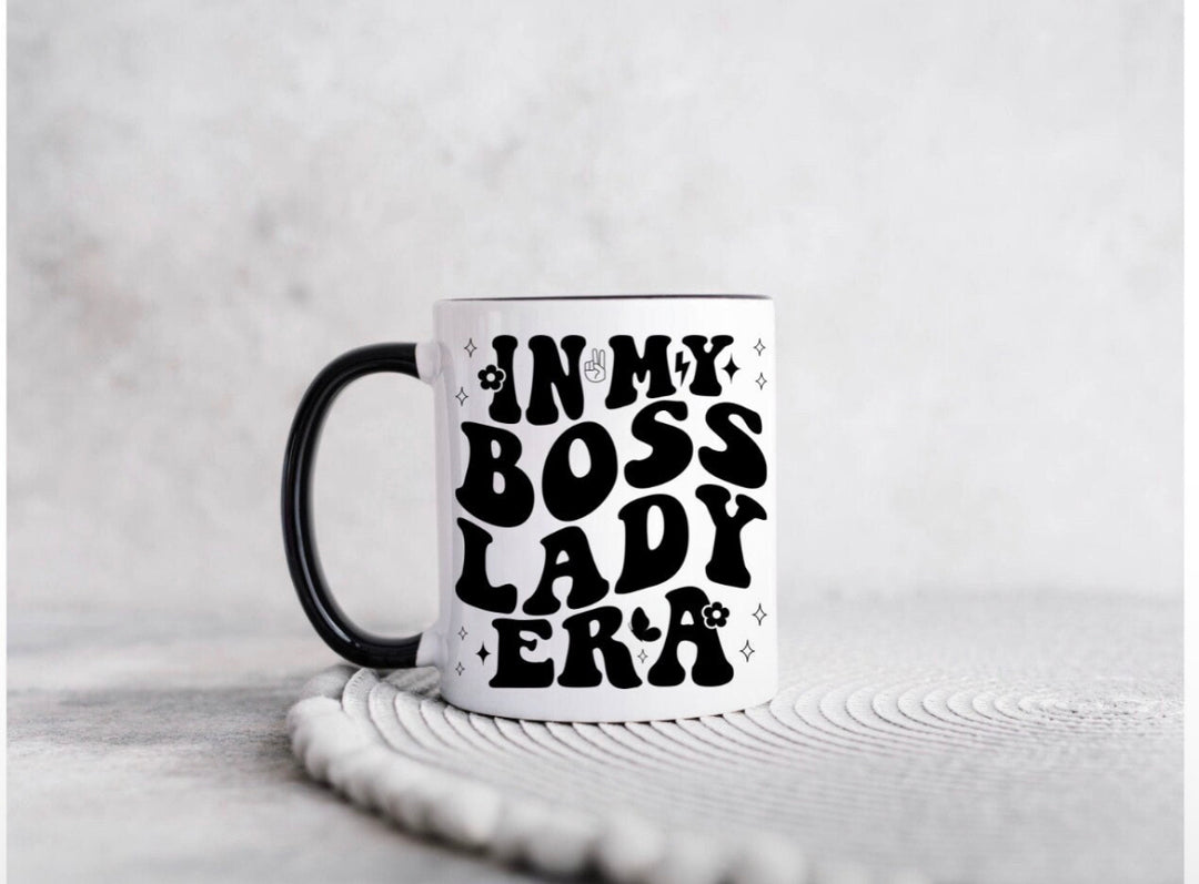 In my boss lady era coloured mug