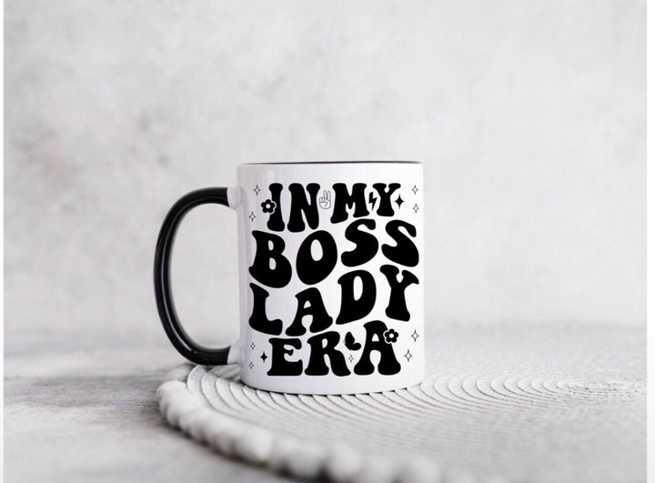 In my boss lady era coloured mug