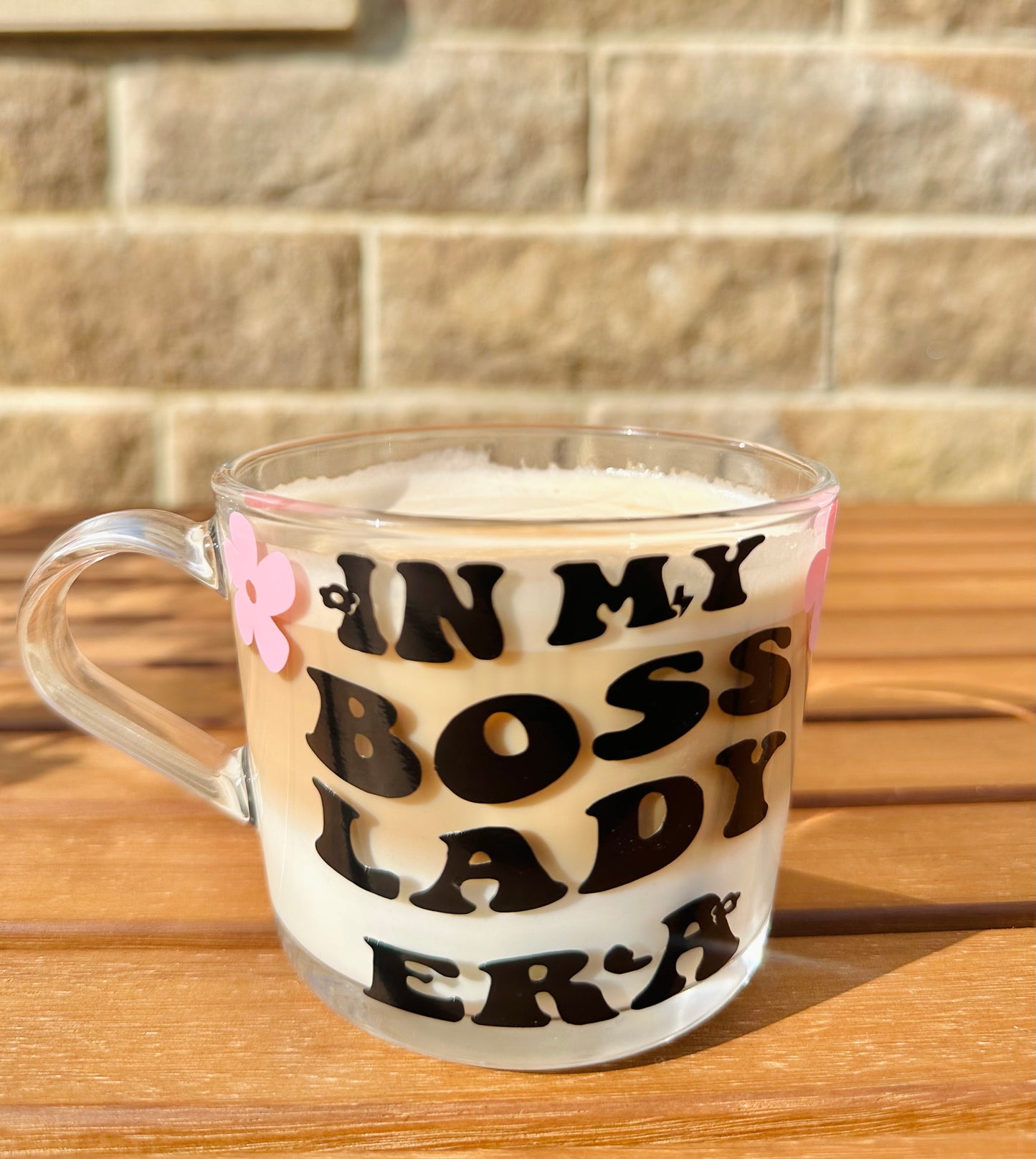 Boss Lady Era Glass Mug