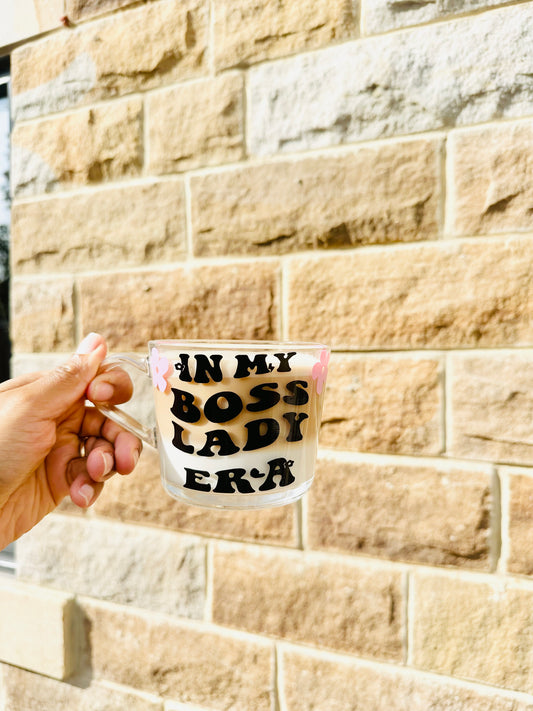 Boss Lady Era Glass Mug