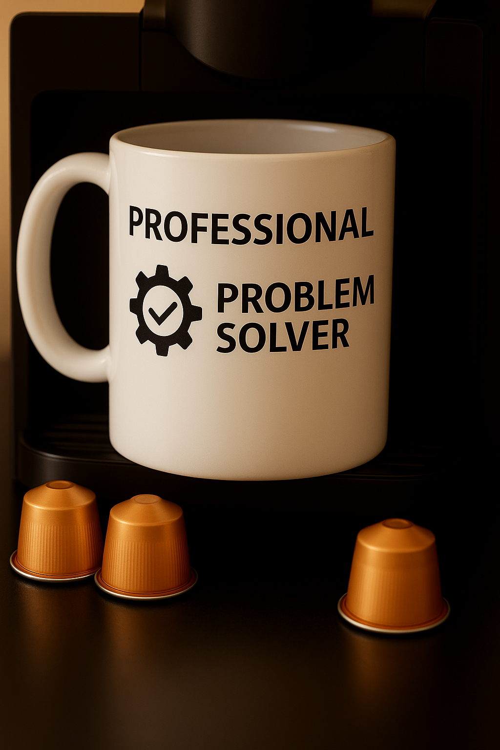 Professional Problem Solver Mug | Career Gift | Office Motivation | Corporate present