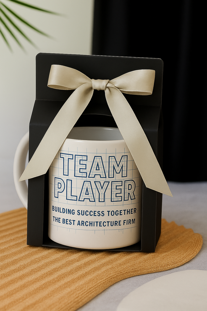 Architecture Firm Team Player Mug | Best Architecture Team Gift | Professional Collaboration Drinkware | Design Success Celebration