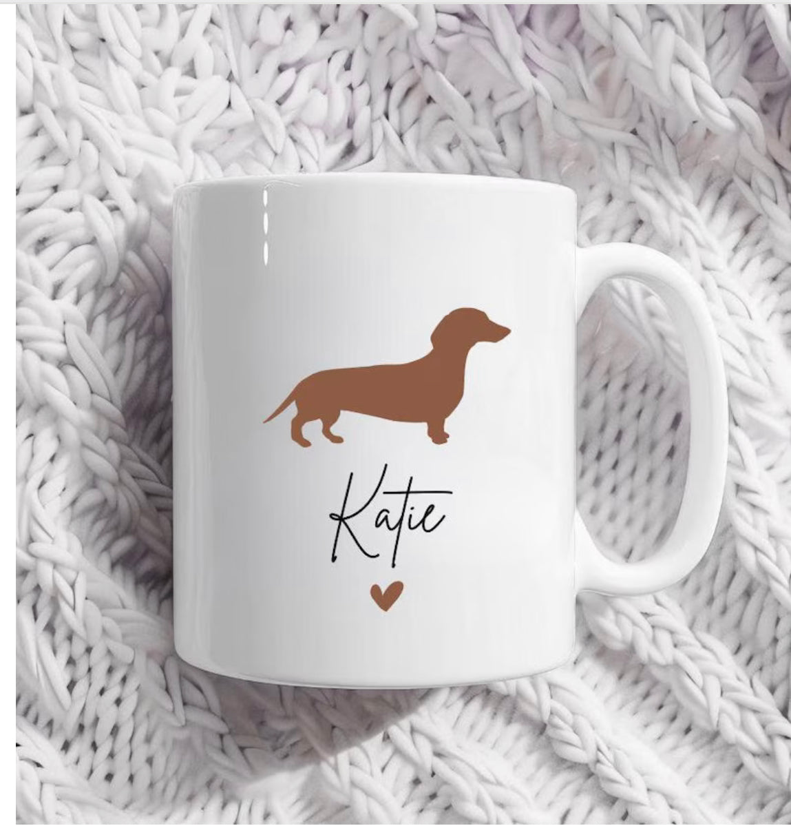 Personalised Dachshund mug - Da hshund gifts