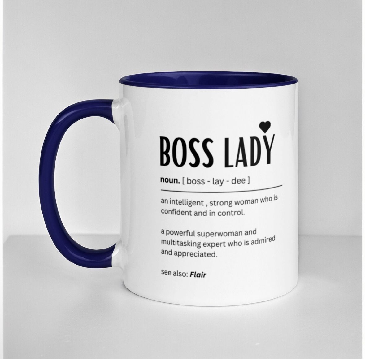 Personalised Boss Lady Mug