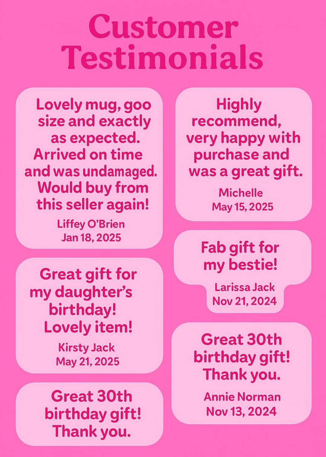 In My Thirties Era Glass Mug - Perfect 30th Birthday Gift - LIMITED STOCK