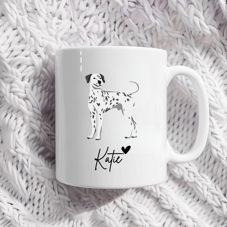 Personalised Dalmatian mug - Dalmatian gifts