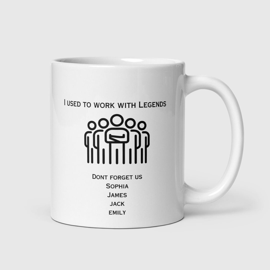 Double sided personalised leaving mug-Leaving gift work colleague- leaving gift-leaving present-leavings gifts for friends-Boss leaving gift