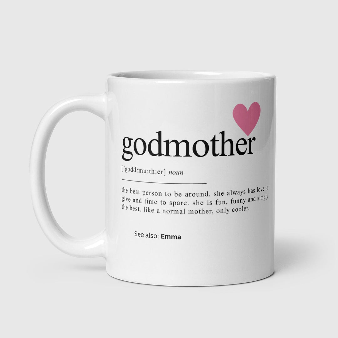 Personalised Godmother definition mug-Godmother gift-Godmother mug-Godmother proposal-Godmother gifts-Godmother birthday gift-Gifts for her