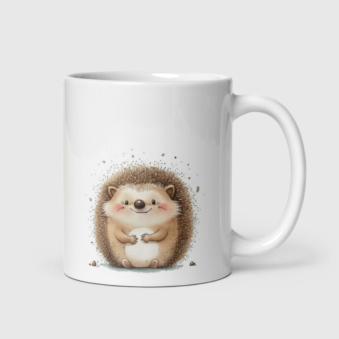Adorable Personalised Hedgehog mug - Gift for nature lovers - Wildlife name mug -Custom cute hedgehog tea cup - Gifts for her & him