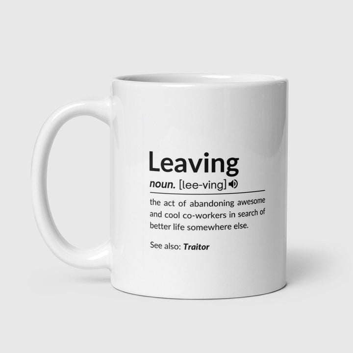 Double sided personalised leaving mug-Leaving gift work colleague- leaving gift-leaving present-leavings gifts for friends-Boss leaving gift