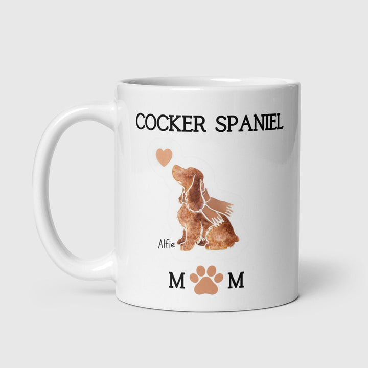 Mom and Dad Cocker Spaniel Gifts-Cocker Spaniel mug-Personalised Dog lover gift-Gift for her-Gift for him-Dog dad-Dog mum-Dog lover-Birthday