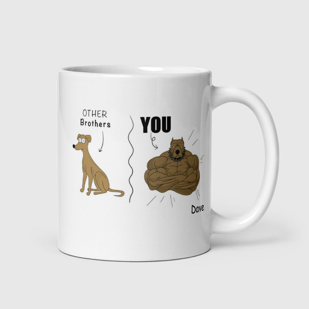 Funny brother mug-Personalised gifts for him-Gift ideas for brother-Big brother-Gifts for him-Novelty gifts-Funny mugs-Unique gifts