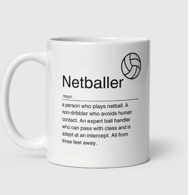Netball personalised gifts-Netball presents-Netball lover gifts-Netball fan gifts-Kelham Treasures-Unique gifts-Sentimental gifts