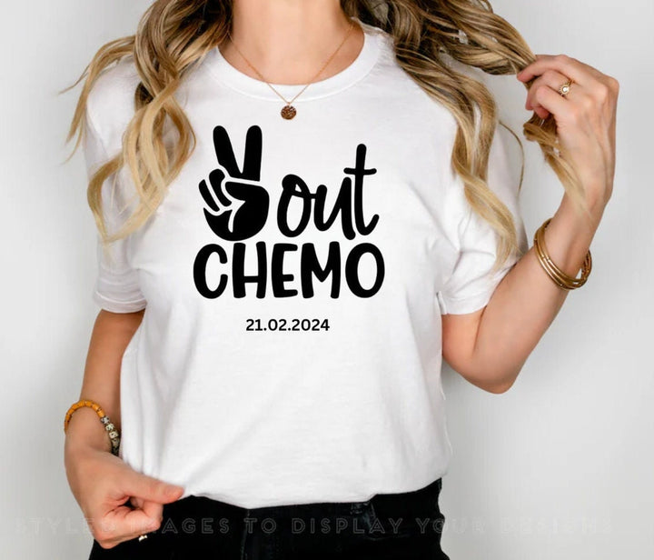 WARRIOR custom chemo tshirt - Last day of chemo celebration - End of chemo tshirt - Emotional support present - We beat cancer gift ideas