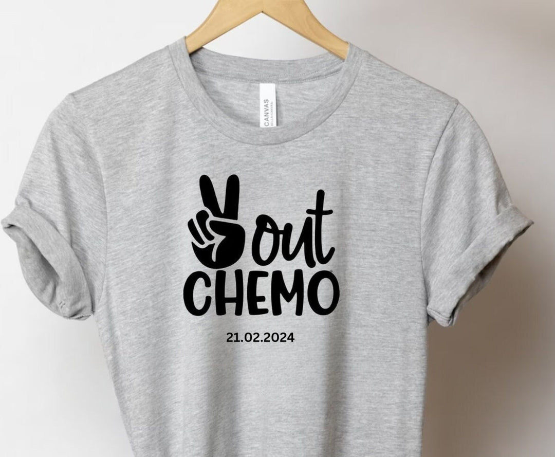 WARRIOR custom chemo tshirt - Last day of chemo celebration - End of chemo tshirt - Emotional support present - We beat cancer gift ideas
