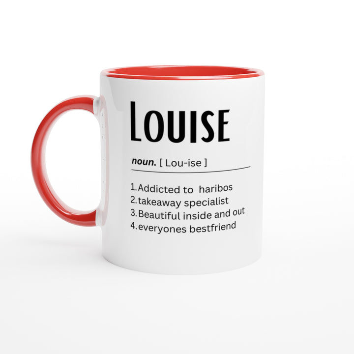 Personalised name dictionary definition mug - Gifts for colleague - Gift ideas for friend - Office humour present  - Leaving gift