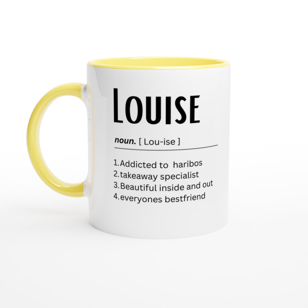 Personalised name dictionary definition mug - Gifts for colleague - Gift ideas for friend - Office humour present  - Leaving gift