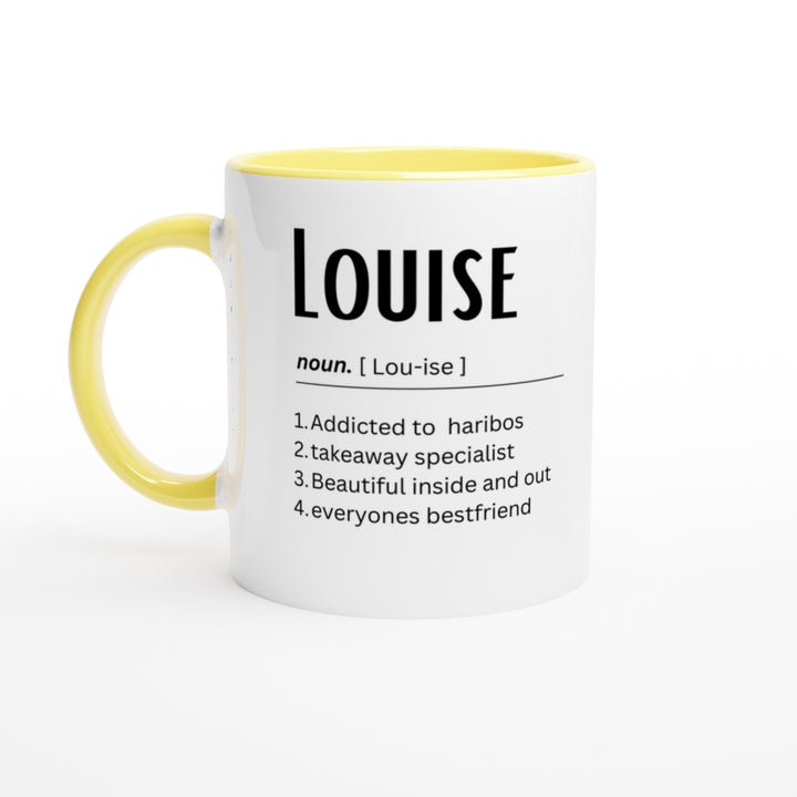 Personalised name dictionary definition mug - Gifts for colleague - Gift ideas for friend - Office humour present  - Leaving gift