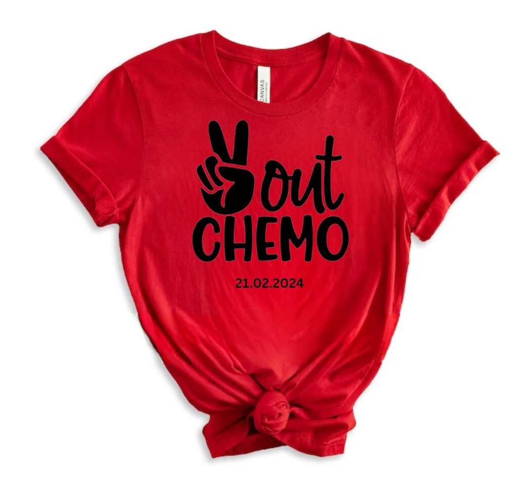 WARRIOR custom chemo tshirt - Last day of chemo celebration - End of chemo tshirt - Emotional support present - We beat cancer gift ideas