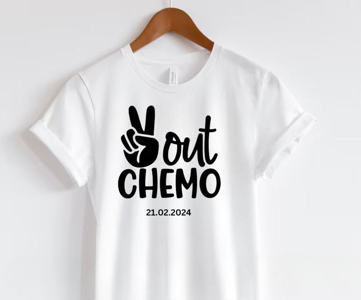 WARRIOR custom chemo tshirt - Last day of chemo celebration - End of chemo tshirt - Emotional support present - We beat cancer gift ideas