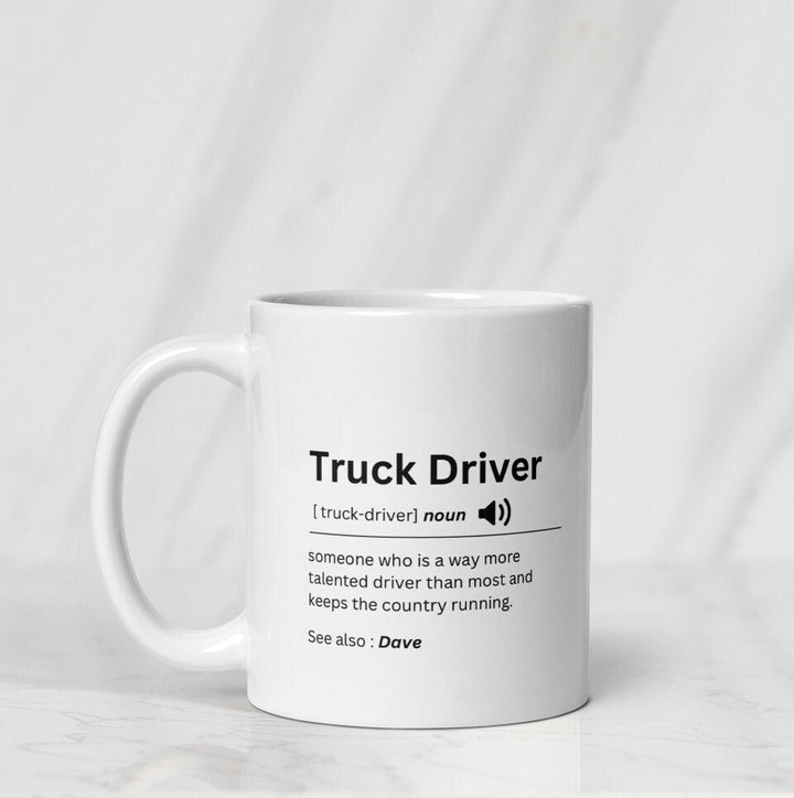 Personalised trucker mug-Definition mug-HGV driver-Lorry Driver Gift-Scania mug-Trucker mug-Gift for him-Gift for her