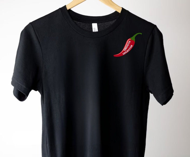 Smooth operator chilli tshirt - Formula one motorsport attire - Fan supporter clothing