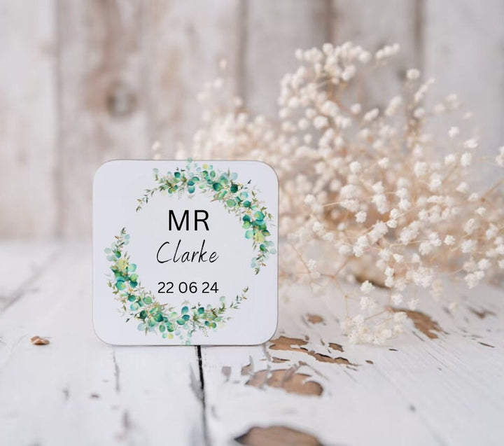 Personalised wedding gift - Bride and groom wedding mugs - Elegant design - Mrs and mrs mugs - Wedding keepsake for newlywed couples