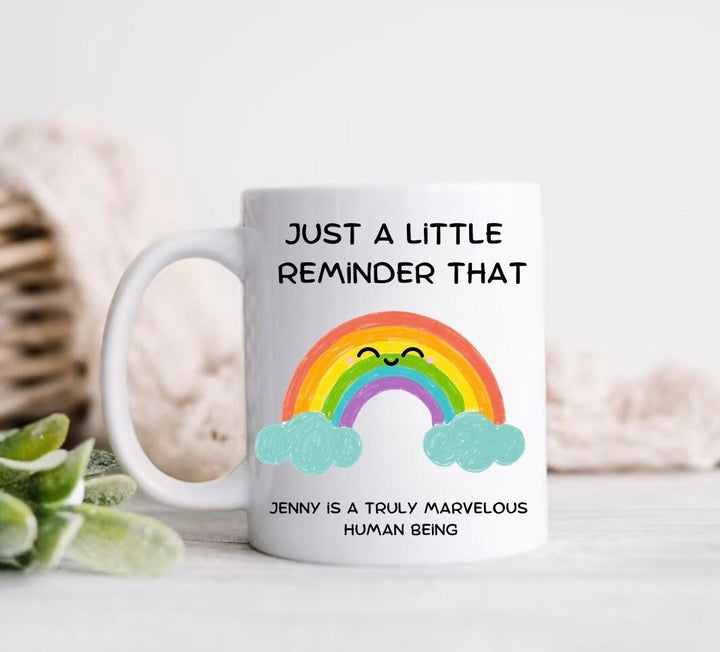 Personalised You're A Truly Marvellous Human Being mug - Friendship gift - Thank you appreciation gift - Gift for bestfriend - Birthday gift