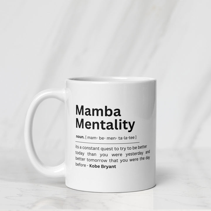 Mamba mentality mug - NBA mindset - Motivational tshirt - positive mindset - gift for entrepreneurs - CEO inspiration - Gift for him
