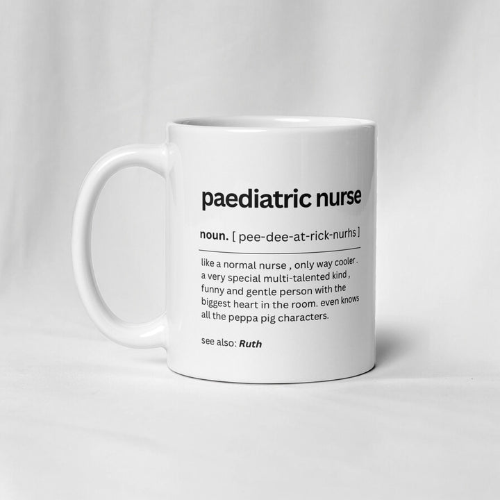 Paediatrician nurse - Personalised gift - Childrens nurse appreciation - NHS paediatrics - New job promotion - Student graduation