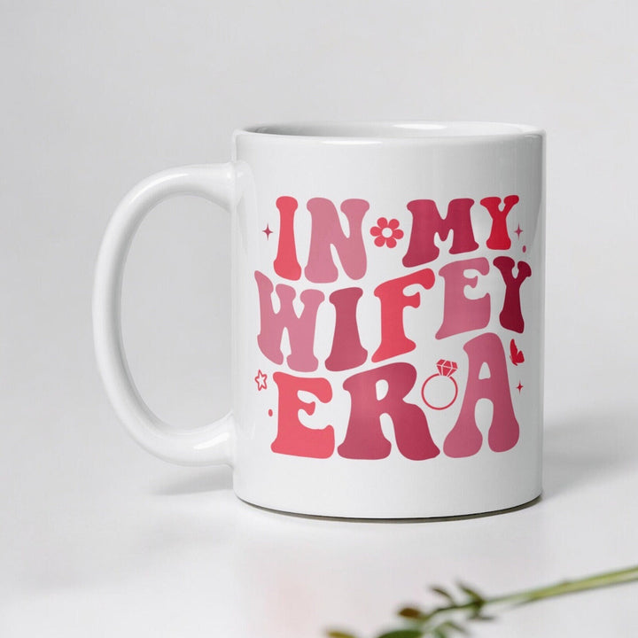 In my wifey era mug - Cute wife gift - Bestfriends Bridal wedding shower - Newlywed mug present - Honeymoon gift - New bride