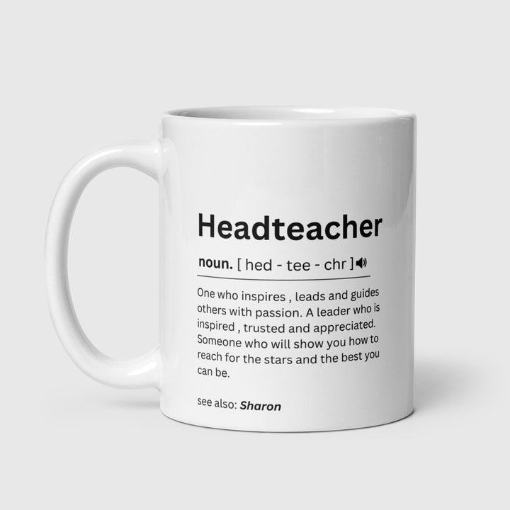Headteacher gift personalised - Appreciation gift - Best Headteacher award - End of term gift - School leaving present - Graduation