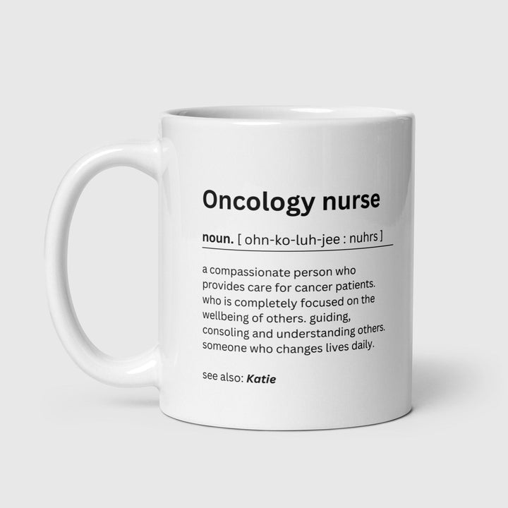 Oncology nurse - Personalised gift -- Cancer nurse appreciation - Thank you - Chemotherapy nurse - New job promotion - Student graduation
