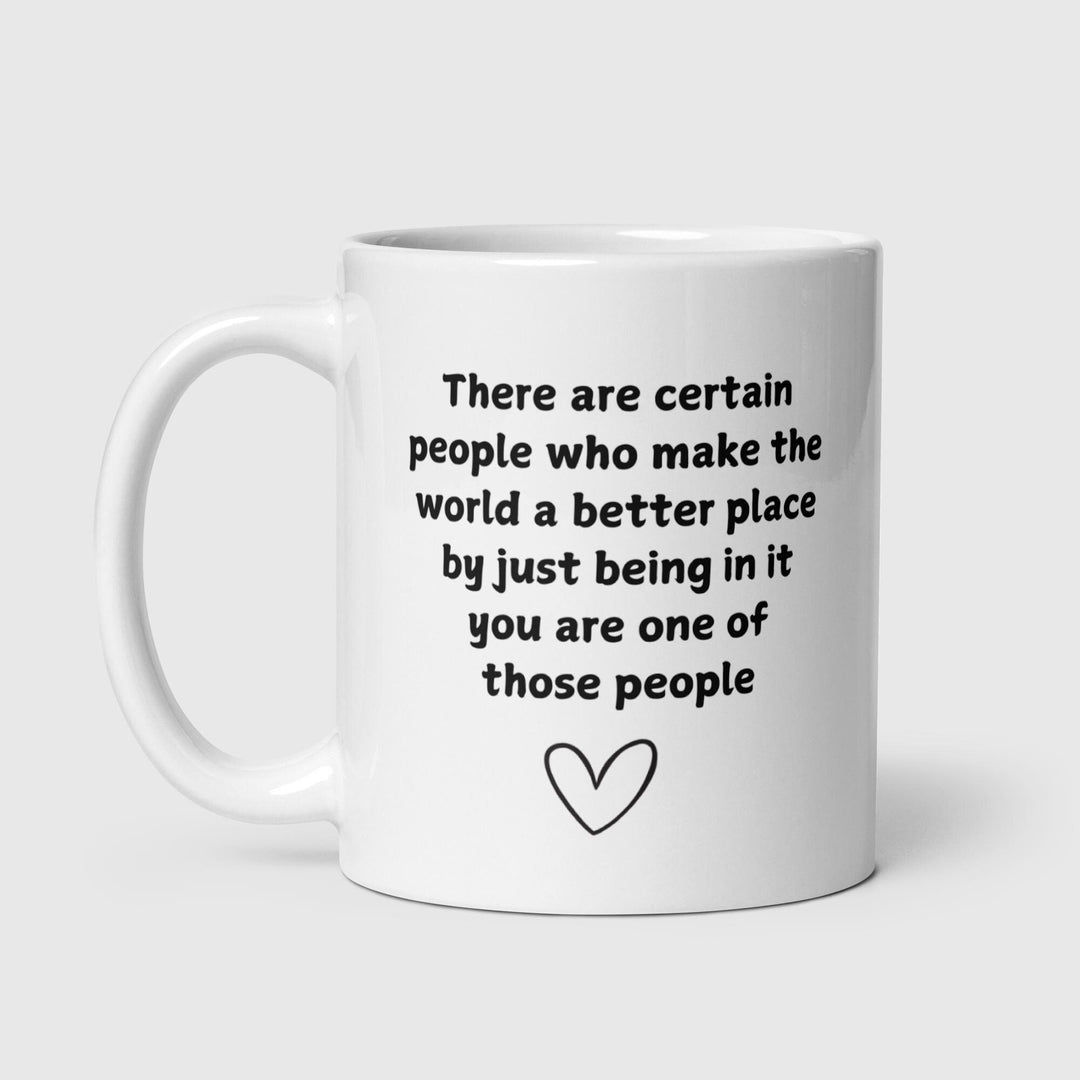 You make the world a better place - Thank you gift  - Appreciation keepsake - Positivity gift for friends - Best friend appreciation