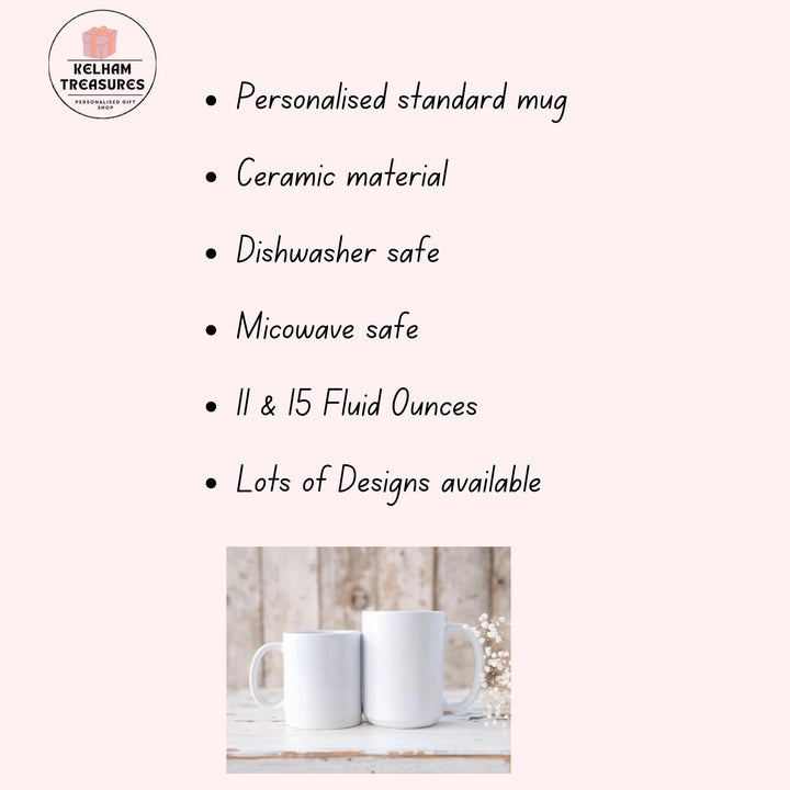 Personalised West Highland White Terrier Mug - West Highland White Terrier Gift - Dog Lover Gift - Personalised dog  Gifts - Dog Mum Gift