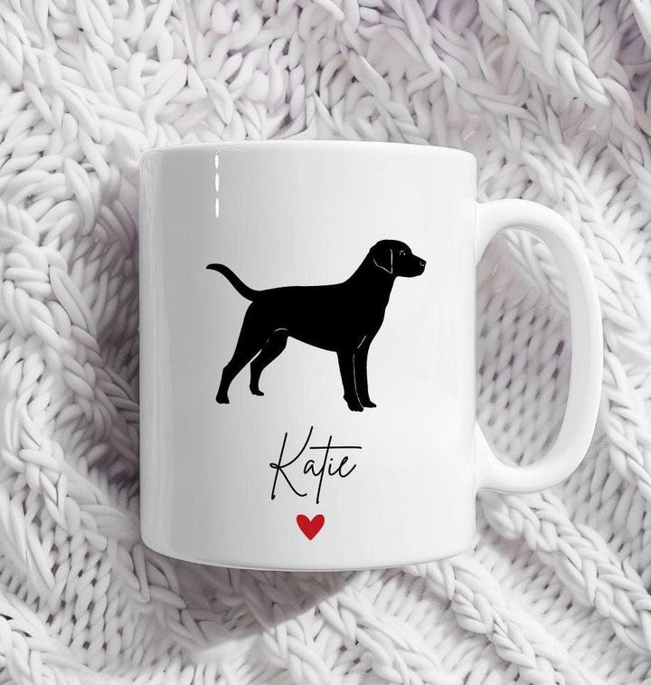 Personalised Black Labrador Mug - Labrador Gift - Dog Lover Gift - Labrador Gifts - Dog Custom Gifts - Personalised Dog Mug - Dog Mum Gift