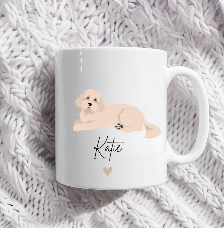 Personalised Cavapoo  Mug - Cockapoo Gift - Dog Lover Gift - Cavapoo puppy  - Dog Custom Gifts - Personalised Dog Mug - Dog Mum Gift