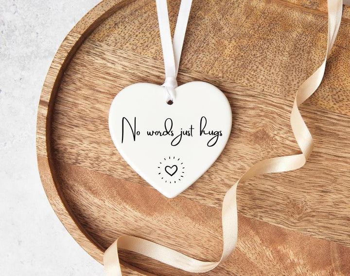 No words just hugs keepsake - Sympathy gift - Thinking of you gift - Thoughtful gift idea - Bereavement cuddle - Boxed gift with message