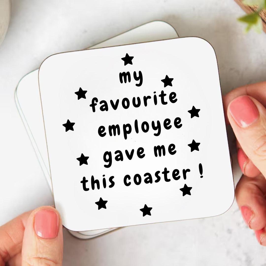 My favourite employee gave me this mug - Funny gift from employee to employer - Secret Santa gift - Coworker gift - Gift for boss/ manager