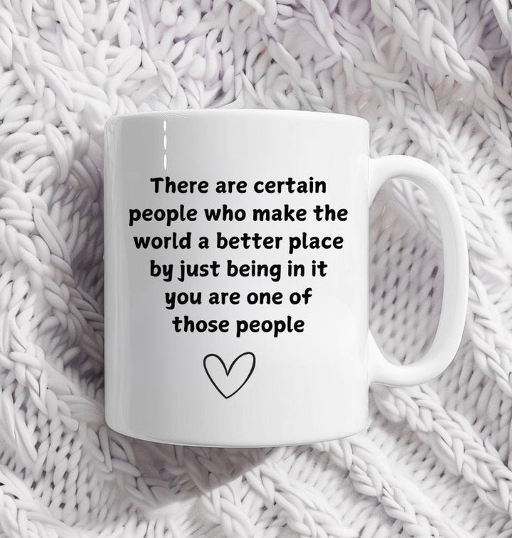 You make the world a better place - Thank you gift  - Appreciation keepsake - Positivity gift for friends - Best friend appreciation