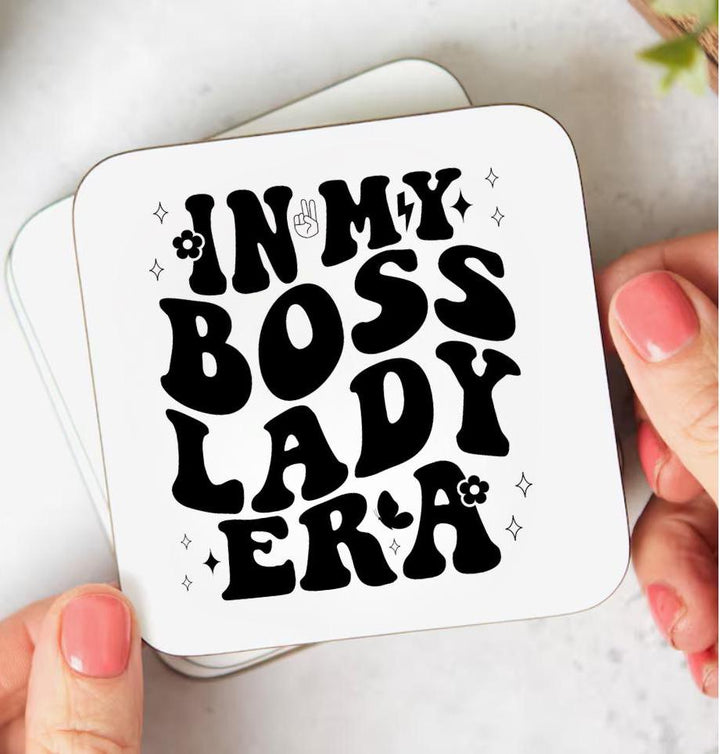 In My Boss Lady Era Coaster  - Gifts for boss female - Boss definition - Funny gift ideas for office bestie - Promotion congratulations