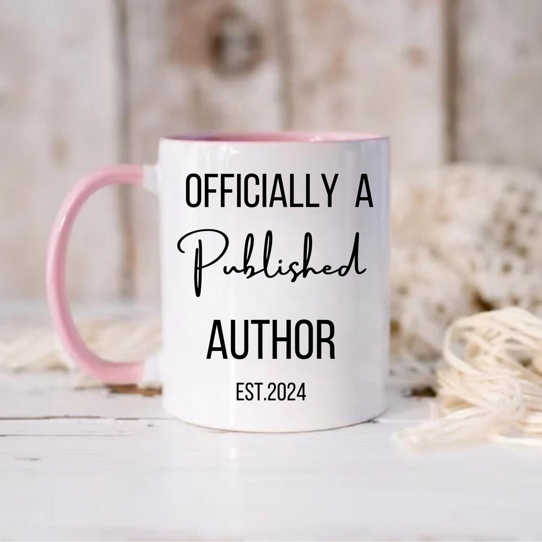 Personalised New Author Gift - Officially a Published Author -  Gift for Author Copywriter -Self Published Author Present - New Publisher