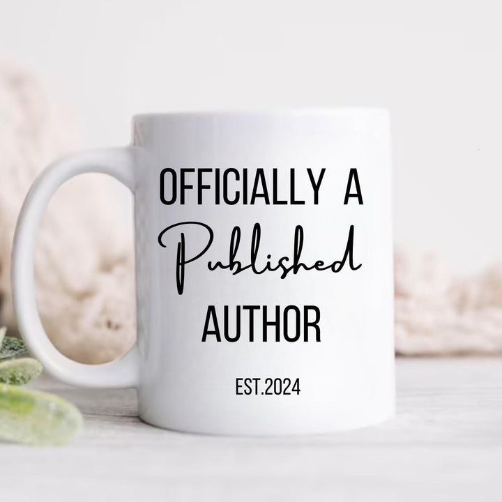 Personalised New Author Gift - Officially a Published Author -  Gift for Author Copywriter -Self Published Author Present - New Publisher