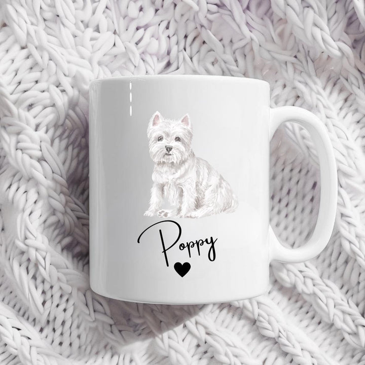 Personalised West Highland White Terrier Mug - West Highland White Terrier Gift - Dog Lover Gift - Personalised dog  Gifts - Dog Mum Gift