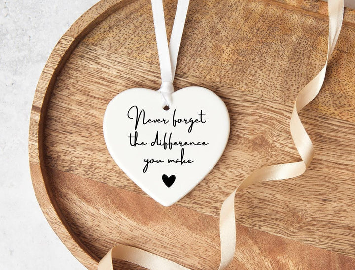 Difference Maker - Personalised Difference Maker Gift - Mentor Appreciation Gift - Leader Gift -  Teacher Thank You Gift - Leaving Gift idea