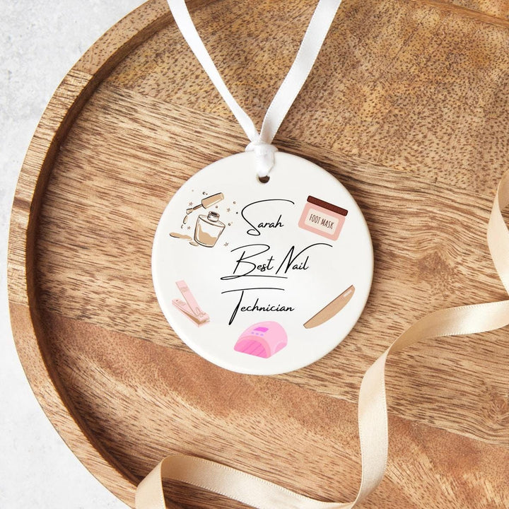 Nail tech personalised gift - The best Nail Tech - Thank you gift - Nail salon present - Personalised nail technician gift