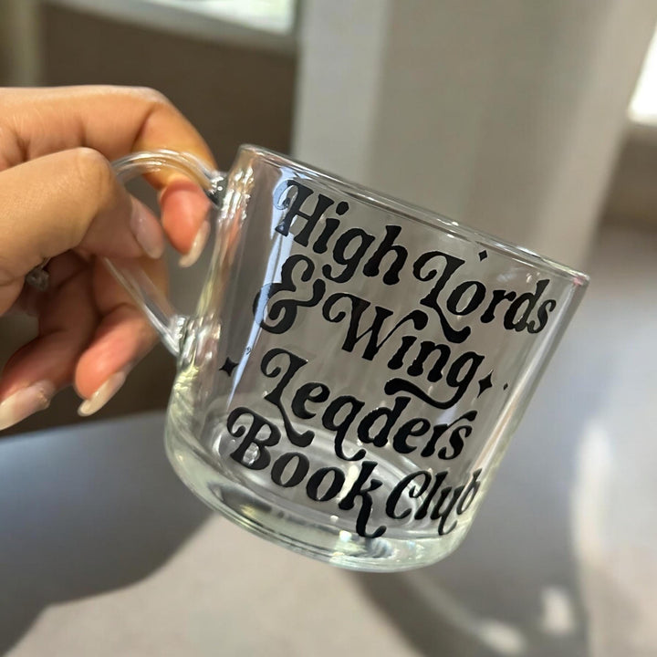 High Lords & Wing Leaders Book Club - Acotar - Fantasy Era -  Bookish gift - Gift for readers -Fantasy books gifts - High Lords book mug