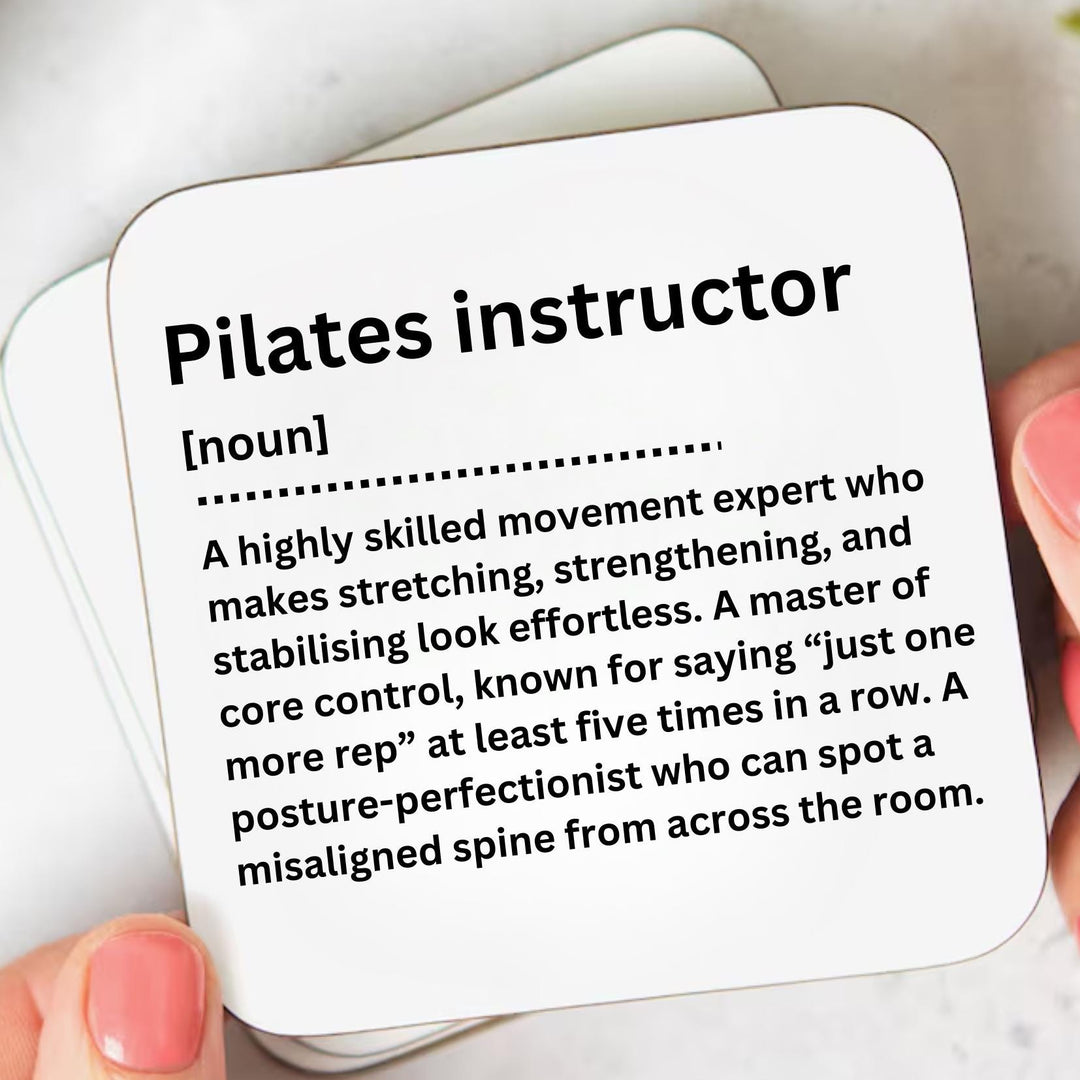 Gift for Pilates Instructor -  Pilates Instructor Definition Present - Pilates studio - Newly qualified Pilates instructor - Thank you gift