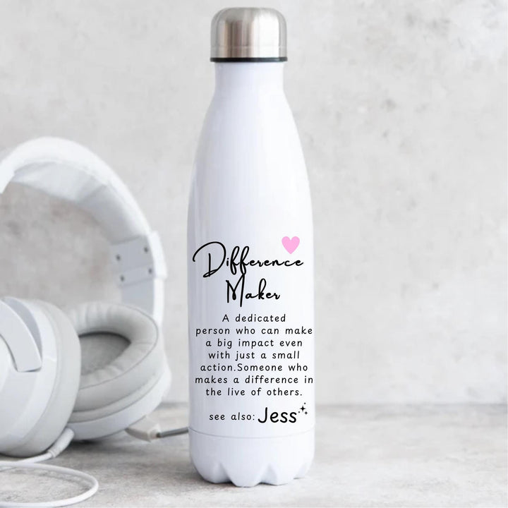 Personalised difference maker gift - Appreciation gift for her - Thank you Mentor - Carer gift - NHS gifts - Gift for nurse - Teacher gift